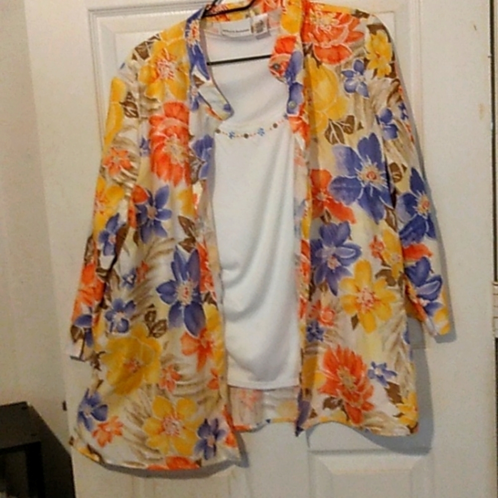 Alfred Dunner womans top sz 18